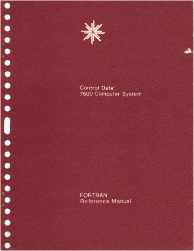 cdc 60280400A 7600 FORTRAN Dec70  . Rare and Ancient Equipment cdc cyber lang fortran 60280400A_7600_FORTRAN_Dec70.pdf