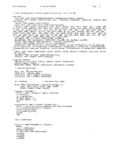 xerox PeepholeQ.mesa Sep78  xerox mesa 4.0_1978 listing Mesa_4_Compiler PeepholeQ.mesa_Sep78.pdf
