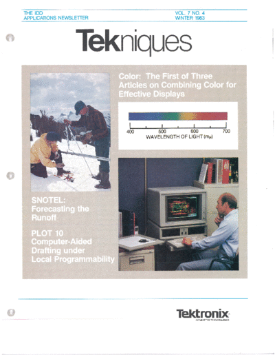 Tektronix Tekniques Vol 7 No 04  Tektronix tekniques vol7 Tekniques_Vol_7_No_04.pdf