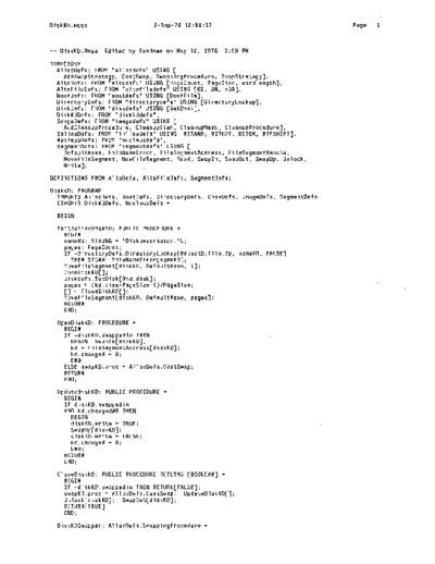 xerox DiskKD.mesa Sep78  xerox mesa 4.0_1978 listing Mesa_4_System DiskKD.mesa_Sep78.pdf