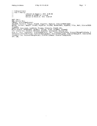xerox XDebug.bootmesa Sep78  xerox mesa 4.0_1978 listing Mesa_4_Debug XDebug.bootmesa_Sep78.pdf