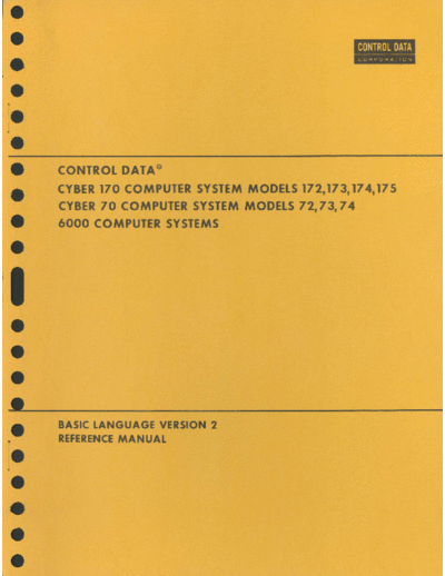 cdc 19980300B BASIC Language Version 2 Reference Nov74  . Rare and Ancient Equipment cdc cyber lang basic 19980300B_BASIC_Language_Version_2_Reference_Nov74.pdf