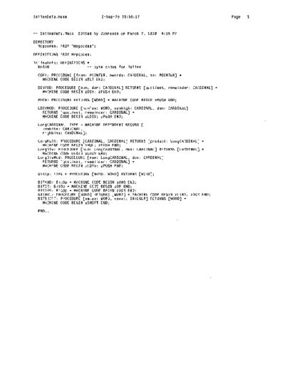 xerox InlineDefs.mesa Sep78  xerox mesa 4.0_1978 listing Mesa_4_System InlineDefs.mesa_Sep78.pdf