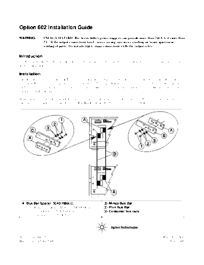 Agilent HP Option 601, 602 Installation Guide  Agilent HP Option 601, 602 Installation Guide.pdf