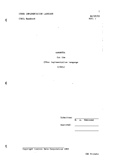 cdc Handbook for the CYBer Implementation Language Sep86  . Rare and Ancient Equipment cdc cyber lang cybil Handbook_for_the_CYBer_Implementation_Language_Sep86.pdf