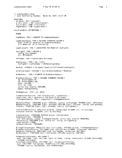 xerox LoadStateDefs.mesa Sep78  xerox mesa 4.0_1978 listing Mesa_4_System LoadStateDefs.mesa_Sep78.pdf
