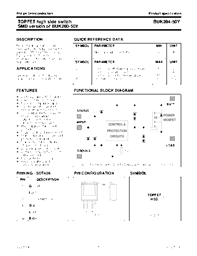 Philips buk204-50y 1  . Electronic Components Datasheets Active components Transistors Philips buk204-50y_1.pdf