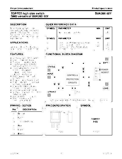 Philips buk206-50y 1  . Electronic Components Datasheets Active components Transistors Philips buk206-50y_1.pdf