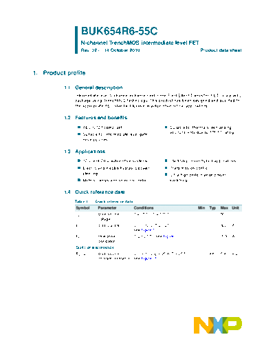 Philips buk654r6-55c  . Electronic Components Datasheets Active components Transistors Philips buk654r6-55c.pdf