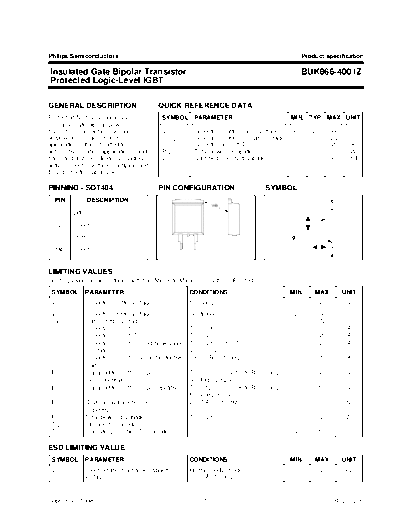 Philips buk866-400 iz 2  . Electronic Components Datasheets Active components Transistors Philips buk866-400_iz_2.pdf
