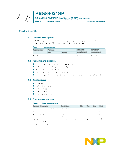 Philips pbss4021sp  . Electronic Components Datasheets Active components Transistors Philips pbss4021sp.pdf