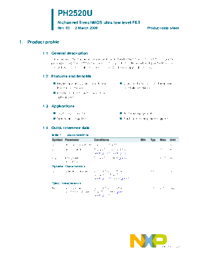 Philips ph2520u  . Electronic Components Datasheets Active components Transistors Philips ph2520u.pdf