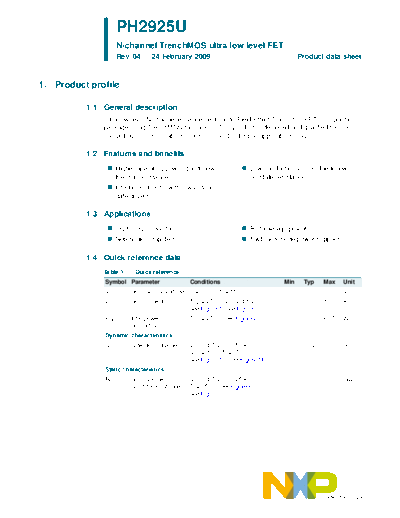 Philips ph2925u  . Electronic Components Datasheets Active components Transistors Philips ph2925u.pdf