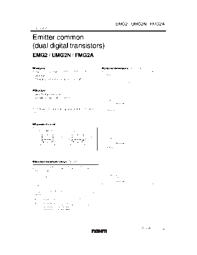 Rohm emg2 umg2n fmg2a  . Electronic Components Datasheets Active components Transistors Rohm emg2_umg2n_fmg2a.pdf