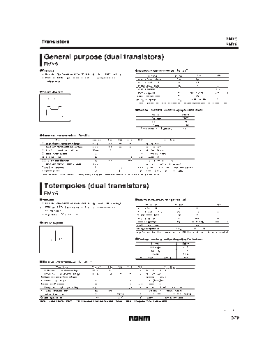 Rohm fmy5 y5 fmy6 y6 sot23-5  . Electronic Components Datasheets Active components Transistors Rohm fmy5_y5_fmy6_y6_sot23-5.pdf