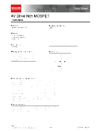 Rohm rhp020n06  . Electronic Components Datasheets Active components Transistors Rohm rhp020n06.pdf