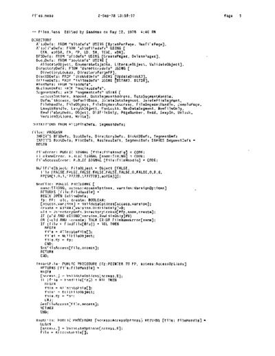 xerox Files.mesa Sep78  xerox mesa 4.0_1978 listing Mesa_4_System Files.mesa_Sep78.pdf