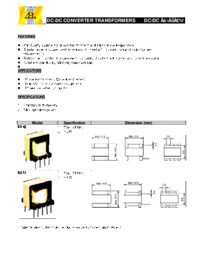 Coils and other documents 089  . Electronic Components Datasheets Passive components capacitors CEC - PCE-TU# Coils and other documents 089.PDF