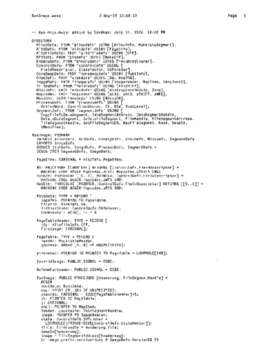 xerox RunImage.mesa Sep78  xerox mesa 4.0_1978 listing Mesa_4_System RunImage.mesa_Sep78.pdf