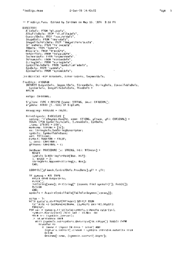 xerox FindSigs.mesa Sep78  xerox mesa 4.0_1978 listing Mesa_4_Utilities FindSigs.mesa_Sep78.pdf