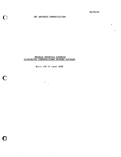 cdc NET Program Interface Handbook Apr86  . Rare and Ancient Equipment cdc cyber comm cdcnet CDCNET_Program_Interface_Handbook_Apr86.pdf