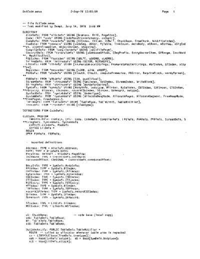 xerox OutCode.mesa Sep78  xerox mesa 4.0_1978 listing Mesa_4_Compiler OutCode.mesa_Sep78.pdf