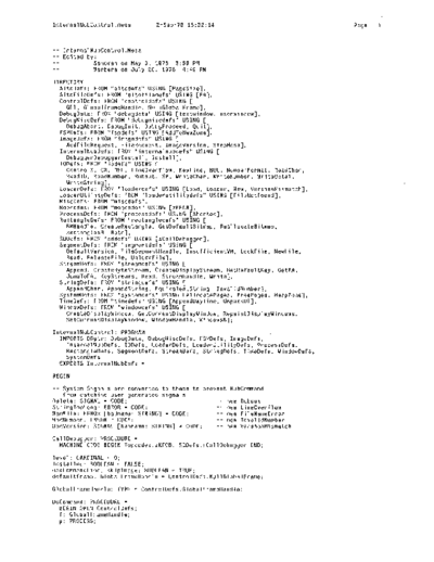 xerox InternalNubControl Sep78  xerox mesa 4.0_1978 listing Mesa_4_Debug InternalNubControl_Sep78.pdf