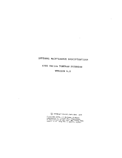 cdc FTN Extd 4.0 IMS 1971  . Rare and Ancient Equipment cdc cyber lang fortran FTN_Extd_4.0_IMS_1971.pdf