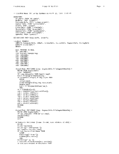 xerox ListBcd.mesa_Sep78  xerox mesa 4.0_1978 listing Mesa_4_Lister ListBcd.mesa_Sep78.pdf