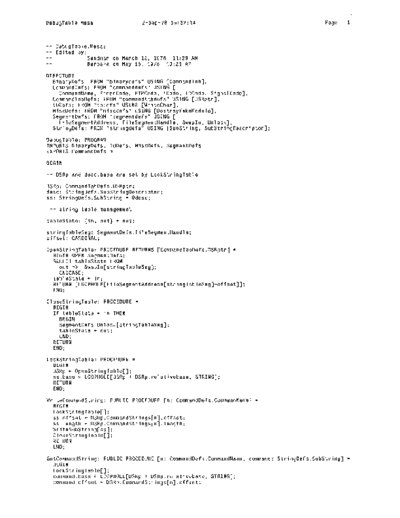xerox DebugTable.mesa Sep78  xerox mesa 4.0_1978 listing Mesa_4_Debug DebugTable.mesa_Sep78.pdf