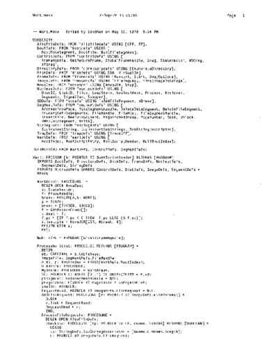 xerox Wart.mesa Sep78  xerox mesa 4.0_1978 listing Mesa_4_System Wart.mesa_Sep78.pdf