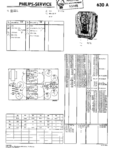 NSF Philips 630A  . Rare and Ancient Equipment NSF Audio H45A H45A Philips_630A.pdf