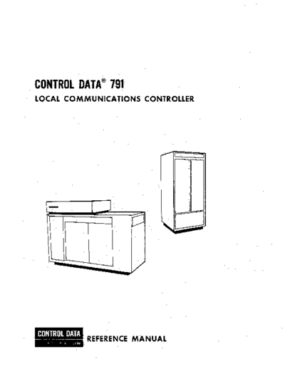 cdc 60325100E 791 Local Communications Controller Jan75  . Rare and Ancient Equipment cdc cyber comm 791 60325100E_791_Local_Communications_Controller_Jan75.pdf