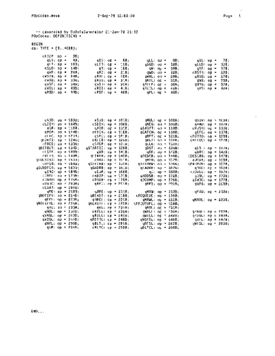 xerox FOpCodes.mesa Sep78  xerox mesa 4.0_1978 listing Mesa_4_Compiler FOpCodes.mesa_Sep78.pdf