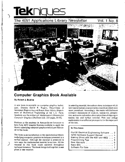 Tektronix Tekniques Vol 1 No 08  Tektronix tekniques vol1 Tekniques_Vol_1_No_08.pdf