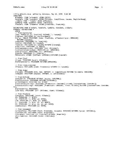 xerox P5BDefs.mesa Sep78  xerox mesa 4.0_1978 listing Mesa_4_Compiler P5BDefs.mesa_Sep78.pdf