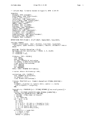 xerox Includes.mesa Sep78  xerox mesa 4.0_1978 listing Mesa_4_Utilities Includes.mesa_Sep78.pdf