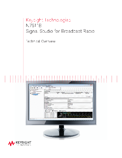 Agilent Signal Studio for Broadcast Radio N7611B - Technical Overview 5990-9098EN c20140729 [9]  Agilent Signal Studio for Broadcast Radio N7611B - Technical Overview 5990-9098EN c20140729 [9].pdf
