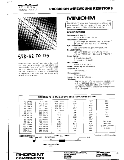 SOLARTRON 5e10 miniohm  . Rare and Ancient Equipment SOLARTRON 7081 Mickle diagrams 5e10 miniohm.pdf