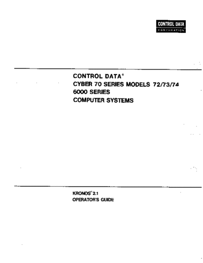 cdc 60407700A KRONOS2.1op Jun73  . Rare and Ancient Equipment cdc cyber cyber_70 kronos 60407700A_KRONOS2.1op_Jun73.pdf