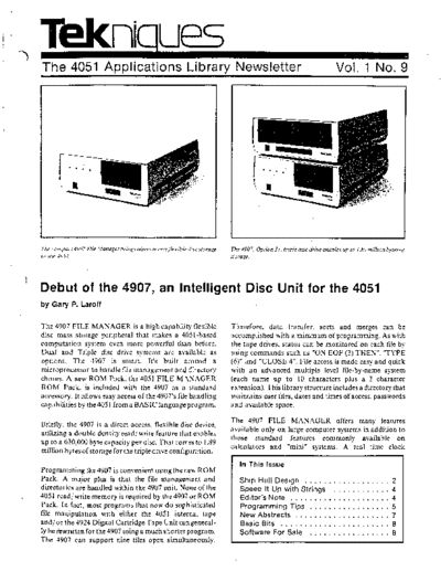 Tektronix Tekniques Vol 1 No 09  Tektronix tekniques vol1 Tekniques_Vol_1_No_09.pdf