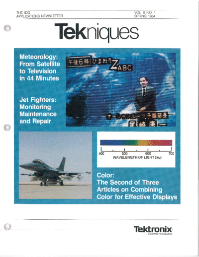 Tektronix Tekniques Vol 8 No 01  Tektronix tekniques vol8 Tekniques_Vol_8_No_01.pdf