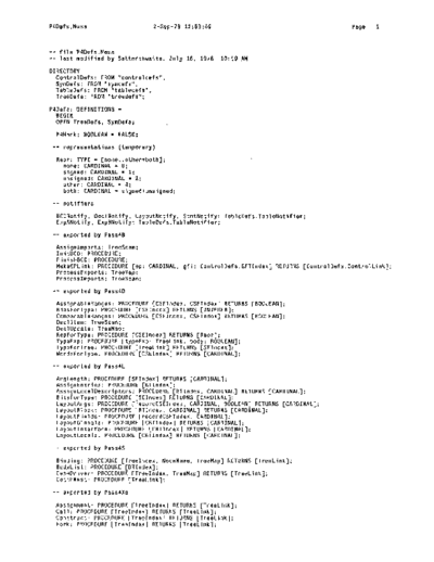 xerox P4Defs.mesa Sep78  xerox mesa 4.0_1978 listing Mesa_4_Compiler P4Defs.mesa_Sep78.pdf