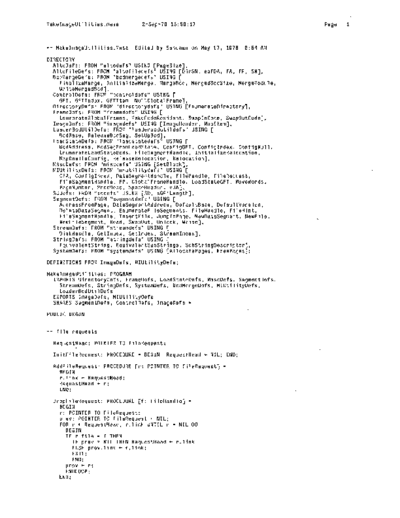 xerox MakeImageUtilites.mesa Sep78  xerox mesa 4.0_1978 listing Mesa_4_System MakeImageUtilites.mesa_Sep78.pdf