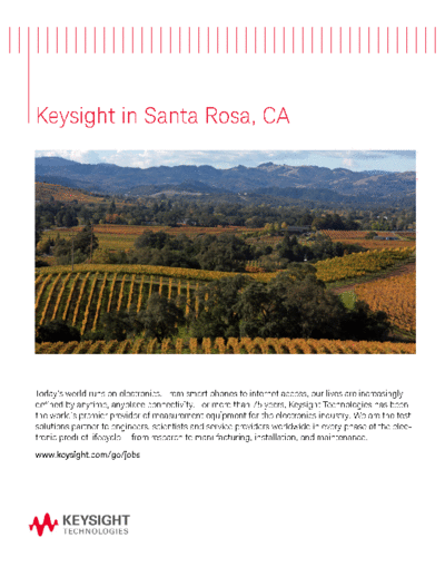 Agilent santa rosa brochure Keysight in Santa Rosa 252C California c20141015 [5]  Agilent santa_rosa_brochure Keysight in Santa Rosa_252C California c20141015 [5].pdf