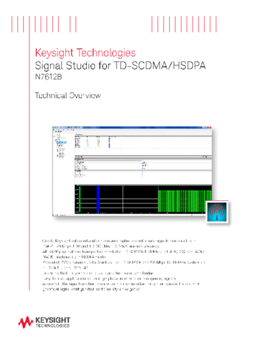 Agilent 5990-9099EN Signal Studio for TD-SCDMA HSDPA N7612B Technical Overview c20140913 [10]  Agilent 5990-9099EN Signal Studio for TD-SCDMA HSDPA N7612B Technical Overview c20140913 [10].pdf