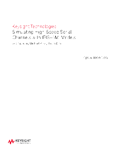 Agilent 5990-9111EN Simulating High-Speed Serial Channels with IBIS-AMI Models c20140829 [19]  Agilent 5990-9111EN Simulating High-Speed Serial Channels with IBIS-AMI Models c20140829 [19].pdf