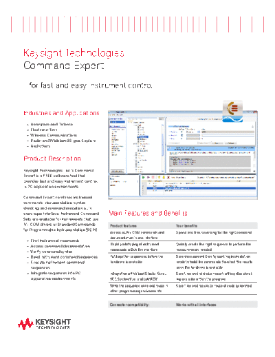 Agilent 5990-9411EN Command Expert - Flyer c20140719 [2]  Agilent 5990-9411EN Command Expert - Flyer c20140719 [2].pdf