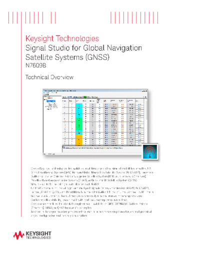 Agilent 5990-9363EN Signal Studio for Global Navigation Satellite Systems (GNSS) N7609B - Technical Overview  Agilent 5990-9363EN Signal Studio for Global Navigation Satellite Systems (GNSS) N7609B - Technical Overview c20140913 [13].pdf