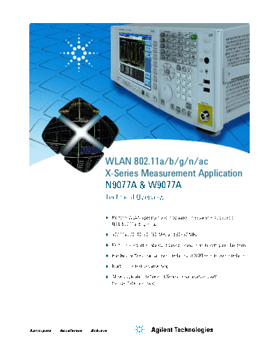 Agilent 5990-9642EN N9077A & W9077A WLAN X-Series Measurement Application - Technical Overview c20140609 [19  Agilent 5990-9642EN N9077A & W9077A WLAN X-Series Measurement Application - Technical Overview c20140609 [19].pdf